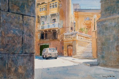 Die Mauern von Birgu, 2011 von Lucy Willis
